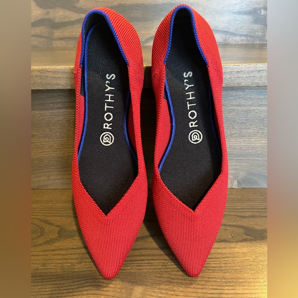 Rothy's The Point Flat Size 9 - Picture 2 of 10